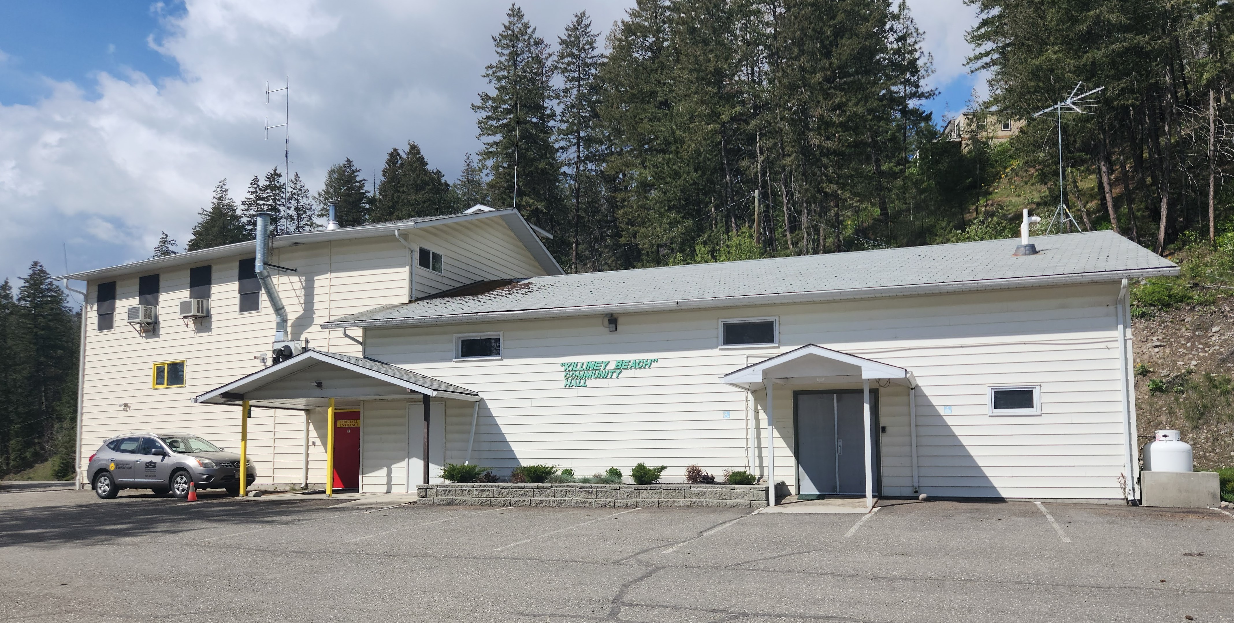 The Killiney Beach Community Hall in Electoral Area West.