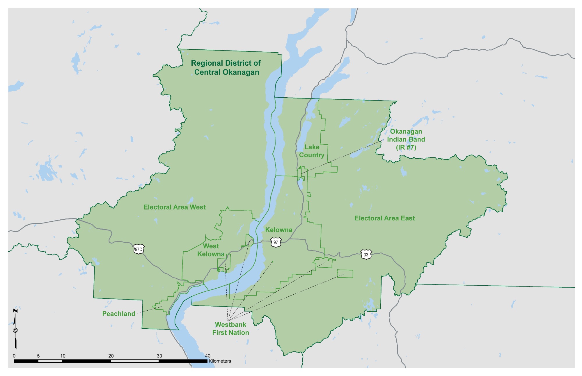 Map of RDCO boundaries